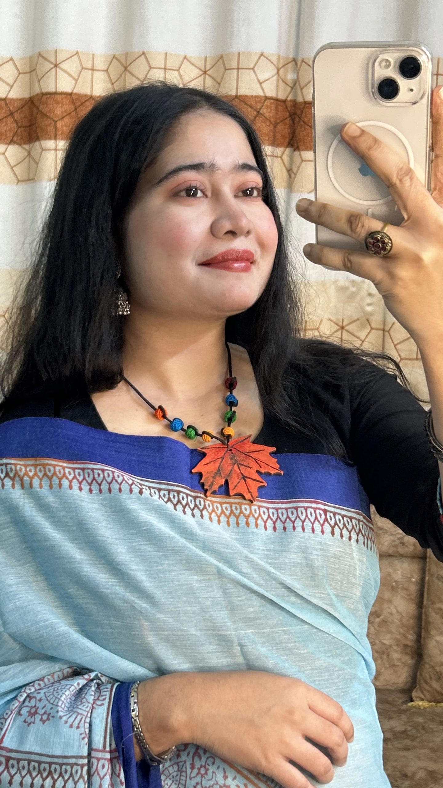 প্রিমিয়াম কোয়ালিটি পিওর সুতি শাড়ি - কটন শাড়ি (4)