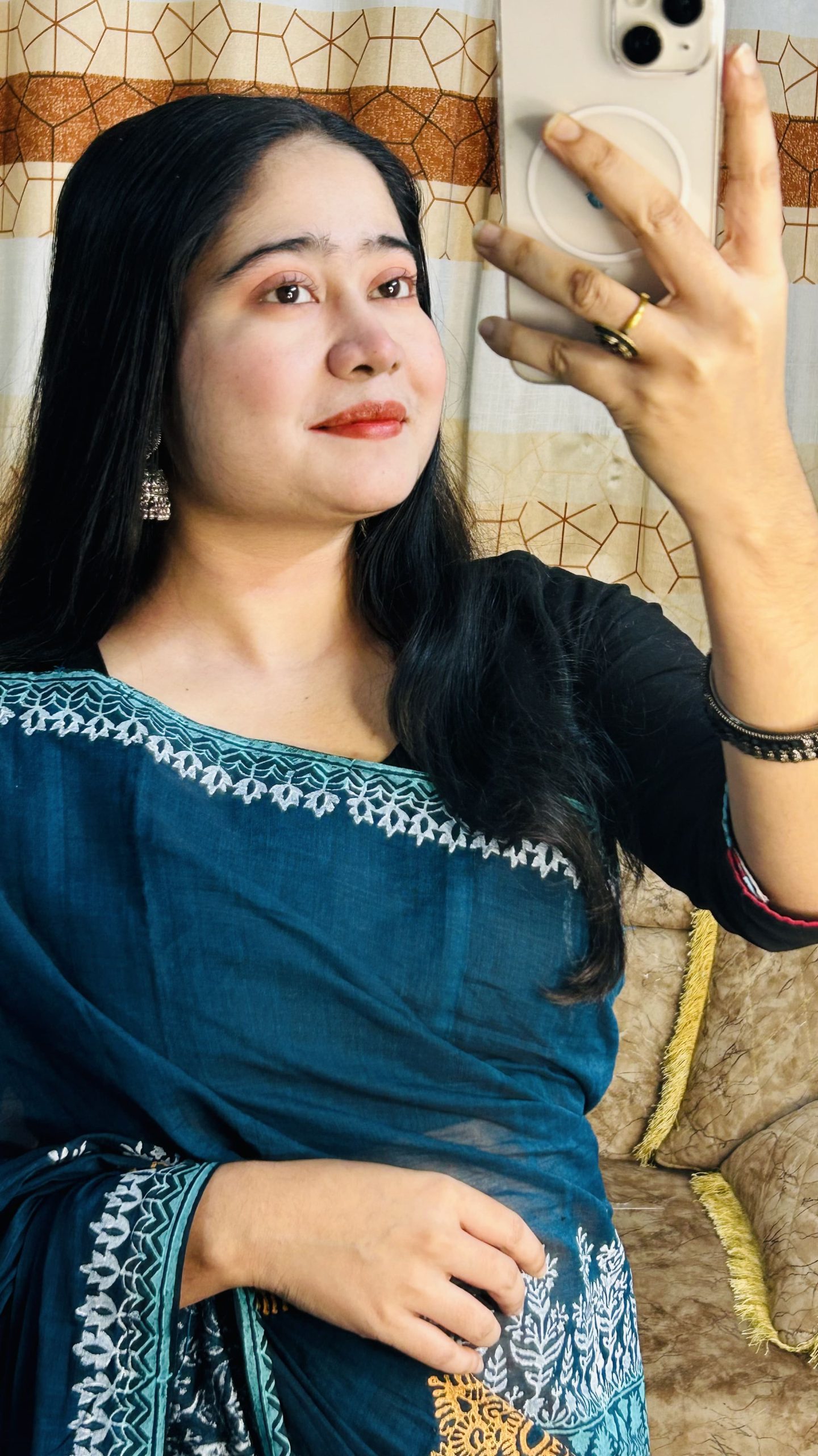 ১৪ হাতের কটন শাড়ি প্রিমিয়াম কোয়ালিটি ১০০% পিওর সুতি শাড়ি